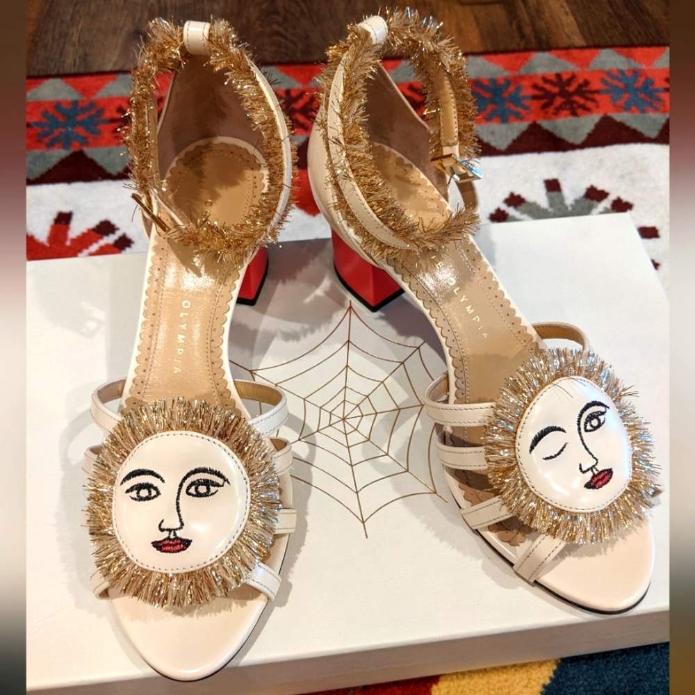 Charlotte Olympia Solar Sun Celestial Block Heels